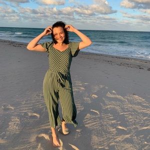 Green Jumpsuit